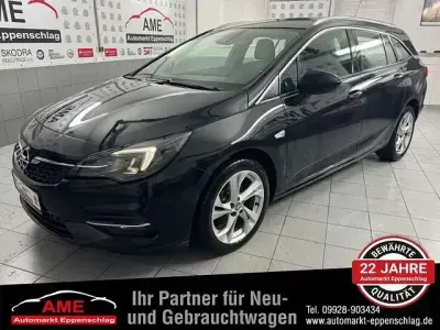 Używany Opel Astra Elegance 131 KM (96 kW) 2021 Czarny Kombi