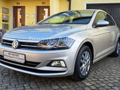 Gebraucht VW Polo Comfortline 95 PS (69 kW) 2020 Silber Kleinwagen