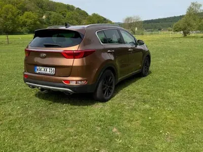 Używany Kia Sportage GT-Line 185 KM (136 kW) 2018 Brązowy SUV