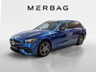 Blau Gebraucht 2025 Mercedes C300e Limousine | 63.930 €