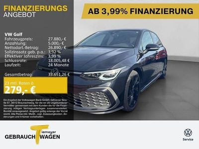 Schwarz Gebraucht 2022 VW Golf Style Limousine | 25.450 € (Guter Preis)