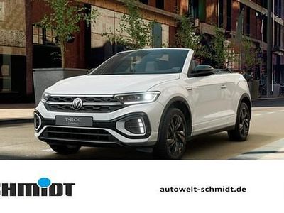 Neu VW T-Roc R-line 150 PS (110 kW) 2025 Pure white uni schwarz SUV