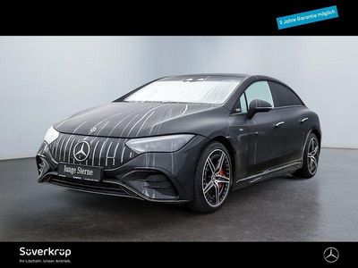 Schwarz Gebraucht 2022 Mercedes EQE AMG 43 AMG Limousine | 57.943 € (Etwas zu teuer)
