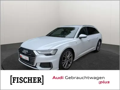 Gebraucht Audi A6 S-Line 265 PS (194 kW) 2022 Gletscherweiß metallic Kombi