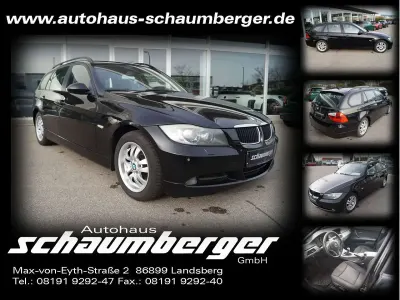 Gebraucht BMW 320 163 PS (119 kW) 2007 Schwarz Kombi