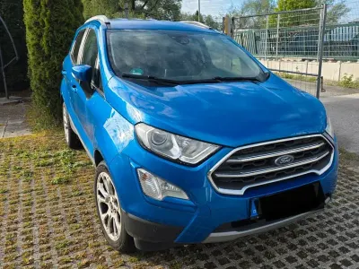 Brugt Ford Ecosport Titanium 125 HK (91 kW) 2020 Blå SUV