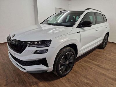 Moonweiss metallic Neu 2025 Skoda Karoq SportLine SUV | 43.500 € (Etwas zu teuer)