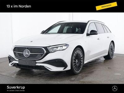 Gebraucht Mercedes E300 AMG 313 PS (230 kW) 2025 Weiß manufaktur lack manufaktur opalithw Kombi