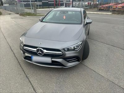 Gebraucht Mercedes CLA35 AMG Shooting Brake AMG 306 PS (225 kW) 2021 Grau Kombi