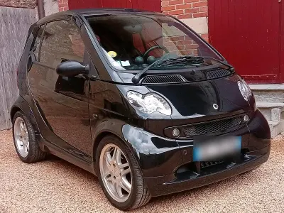 Gebraucht Smart ForTwo Cabrio Brabus 75 PS (55 kW) 2006 Schwarz Cabrio