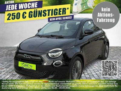 Gebraucht Fiat 500e Icon 69 kW (95 PS) 2023 Onyx schwarz Kleinwagen