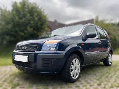 Gebraucht Ford Fusion Style 80 PS (58 kW) 2008 Blau Kleinwagen