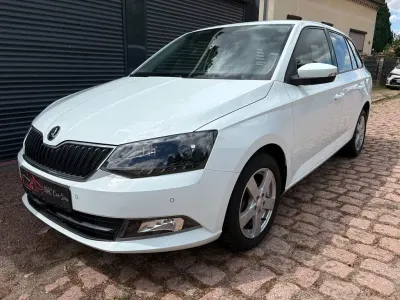 Gebraucht Skoda Fabia Style 90 PS (66 kW) 2015 Weiß Kombi