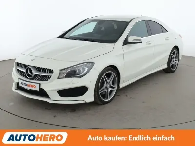 Brugt Mercedes CLA200 Style 156 HK (114 kW) 2015 Hvid Sedan
