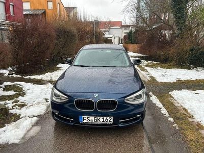 Gebraucht BMW 116 Sport Line 136 PS (100 kW) 2014 Blau Kleinwagen