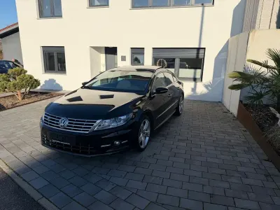 Second-hand VW CC R-line 184 CP (135 kW) 2016 Negru Berlinǎ