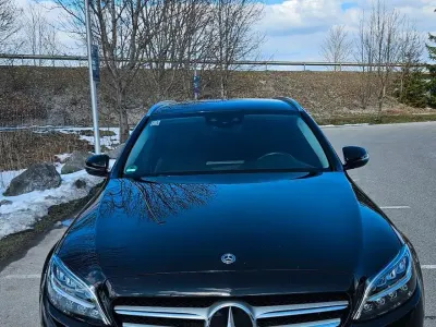Brugt Mercedes C200 160 HK (117 kW) 2021 Sort Stationcar