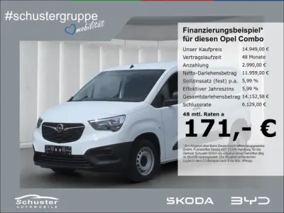 Gebraucht Opel Combo Edition 110 PS (80 kW) 2022 Jade weiss/arktis weiss Van / Kleinbus