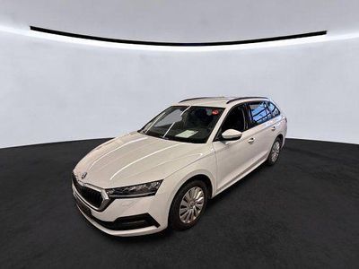 Gebraucht Skoda Octavia First Edition 150 PS (110 kW) 2021 Moon weiss perl. Kombi