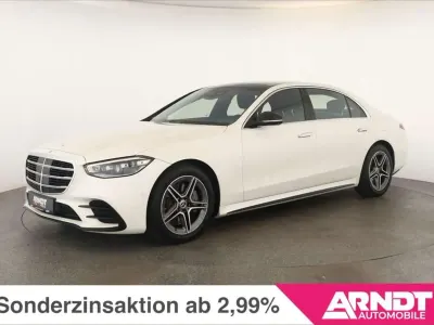 Gebraucht Mercedes S580 AMG 367 PS (269 kW) 2022 Manufaktur diamantweiß bright Limousine