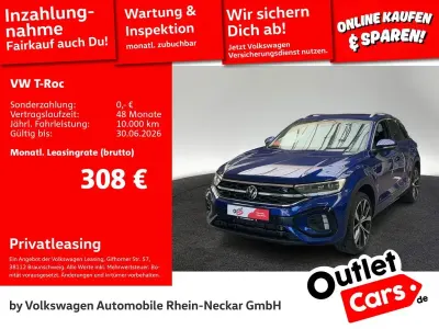 Occasion VW T-Roc R-line 190 ch (139 kW) 2023 Bleue SUV