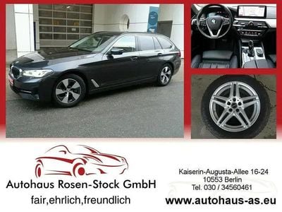 Usata BMW 520 Sport Line 190 CV (139 kW) 2020 Grigio Station wagon