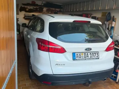 Begagnad Ford Focus Titanium 150 HK (110 kW) 2016 Vit Kombi