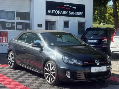 Gebraucht VW Golf Cabriolet GTI 211 PS (155 kW) 2015 Carbon steel grey Cabrio