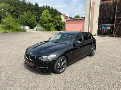 Gebraucht BMW 116 Sport Line 136 PS (100 kW) 2013 Schwarz Kleinwagen
