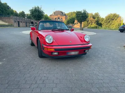 Gebraucht Porsche 930 218 PS (160 kW) 1987 Rot Cabrio