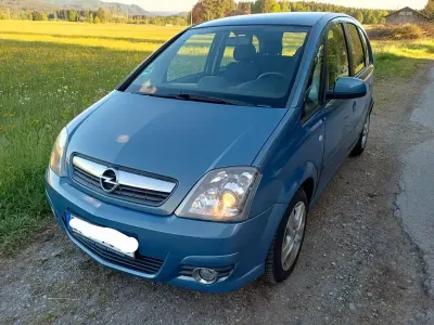 Używany Opel Meriva 125 KM (91 kW) 2009 Niebieski Minivan