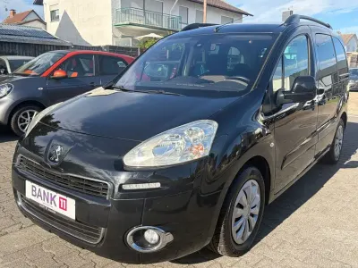 Gebraucht Peugeot Partner Tepee Allure 120 PS (88 kW) 2012 Schwarz Van / Kleinbus