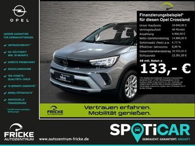 gebraucht Opel Crossland Elegance Automatik +Navi+Sitz-&-Lenkradheiz.+LED+AHK