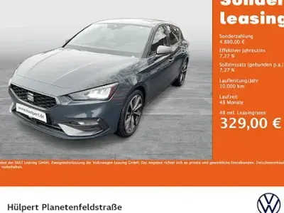Brugt Seat Leon FR 150 HK (110 kW) 2025 Blå Sedan
