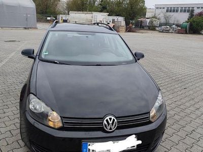 Gebraucht VW Golf VI Comfortline 105 PS (77 kW) 2010 Schwarz Kleinwagen