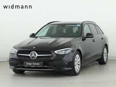Gebraucht Mercedes C220 200 PS (147 kW) 2023 Metalliclack obsidianschwarz Kombi