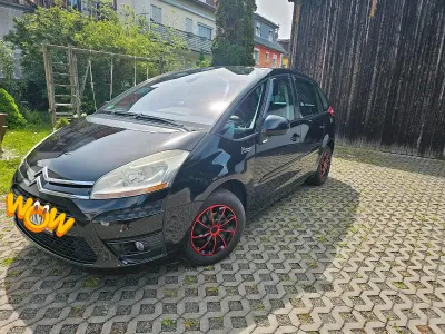 Gebraucht Citroën C4 Picasso 120 PS (88 kW) 2008 Schwarz Van / Kleinbus