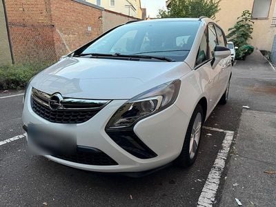 Gebraucht Opel Zafira Tourer 170 PS (125 kW) 2014 Weiß Van / Kleinbus