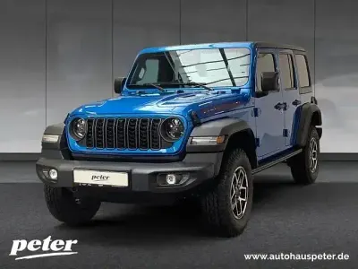 Ny Jeep Wrangler Rubicon 272 HK (200 kW) 2025 Blå SUV