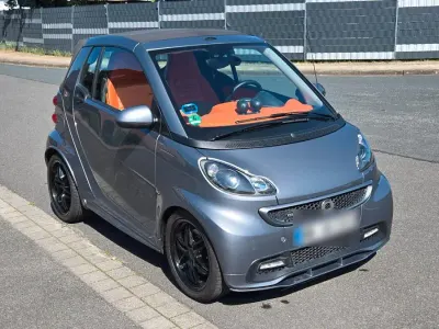 Occasion Smart ForTwo Cabrio Brabus 102 ch (75 kW) 2015 Gris Cabriolet