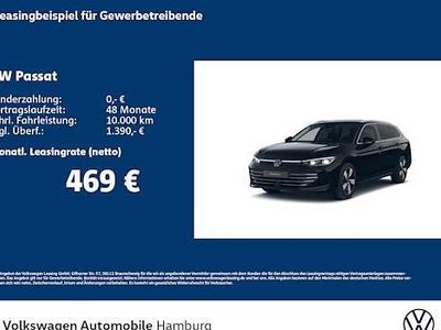 Neu VW Passat Business 150 PS (110 kW) 2026 Schwarz Kombi