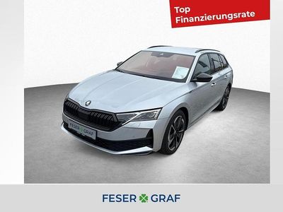 Neu Skoda Octavia SportLine 150 PS (110 kW) 2025 Brillantsilber metallic Kombi