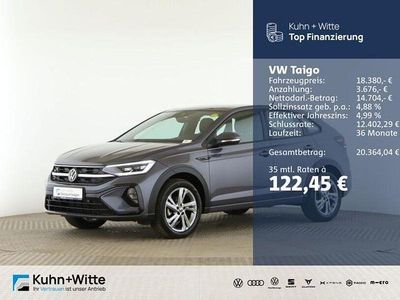 Rauchgrau metallic Gebraucht 2022 VW Taigo R-line SUV | 18.380 € (Fairer Preis)