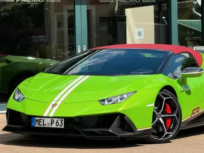 Neu Lamborghini Huracán 640 PS (470 kW) 2025 Grün Cabrio