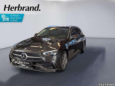 Metalliclack graphitgrau Gebraucht 2024 Mercedes C180 AMG Kombi | 40.490 € (Etwas zu teuer)