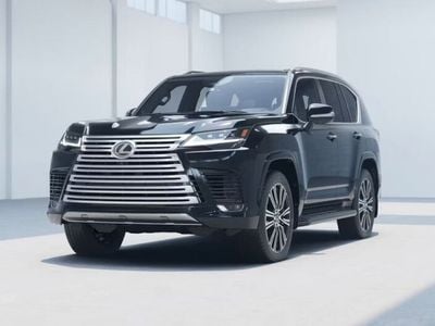 Neu Lexus LX600 Luxury Line 409 PS (300 kW) 2025 Schwarz SUV