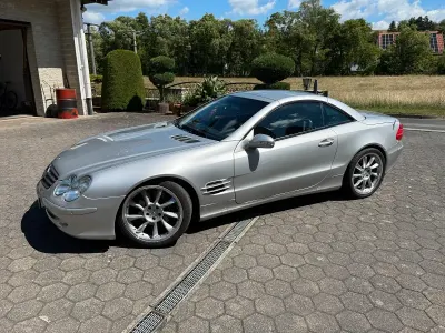 Gebraucht Mercedes SL500 306 PS (225 kW) 2001 Silber Cabrio