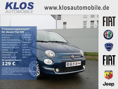 gebraucht Fiat 500 1.0 HYBRID DOLCEVITA NAVI PDC GLASDACH ALU