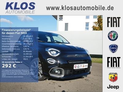 Gebraucht Fiat 500X Sport 131 PS (96 kW) 2024 Schwarz SUV