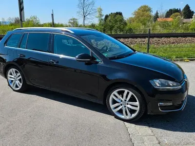 Gebraucht VW Golf VII Highline 150 PS (110 kW) 2012 Schwarz Kombi